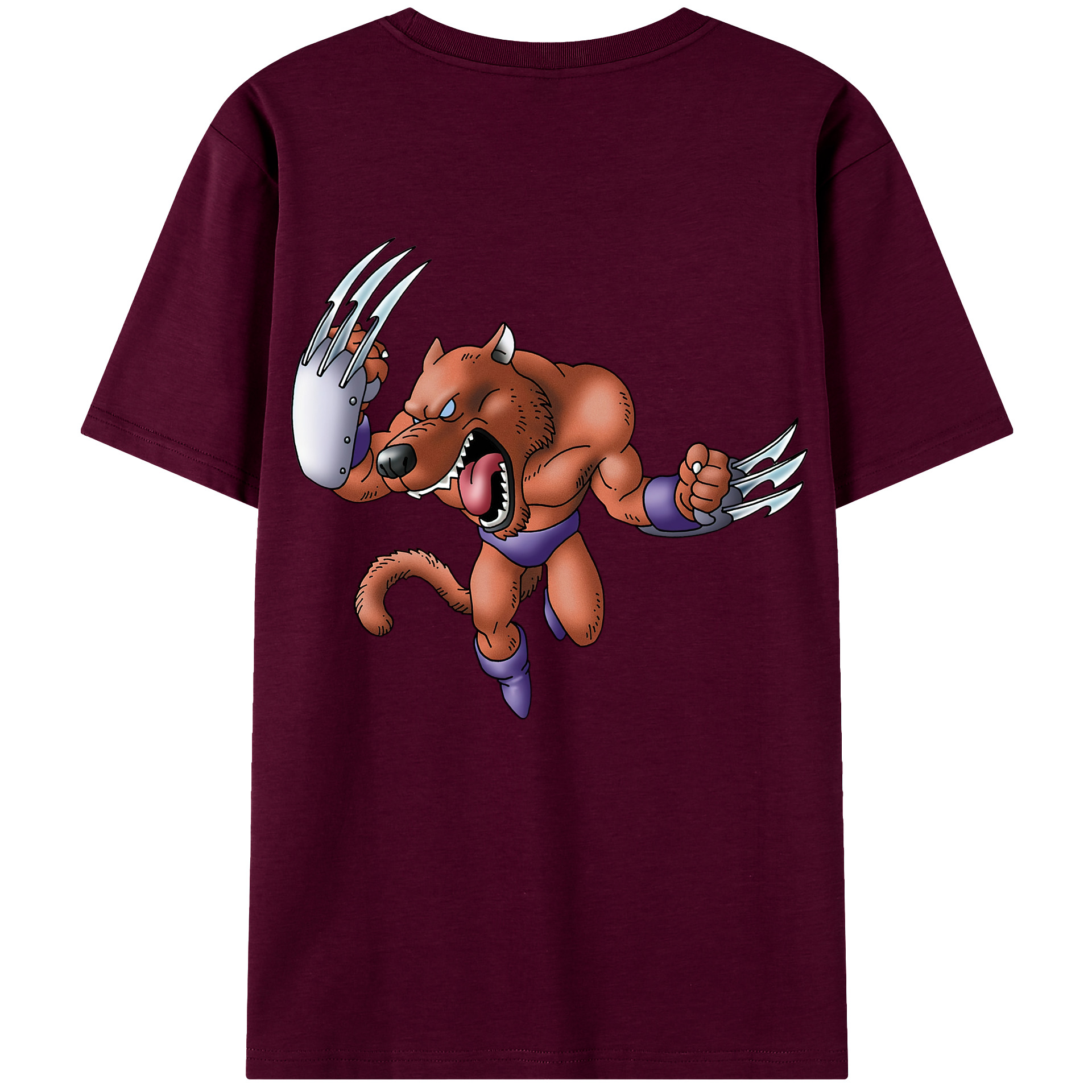 （画像用） ドラゴンクエスト Doragon Kuesuto Dragon Quest レディース半袖Tシャツ(バックプリント)